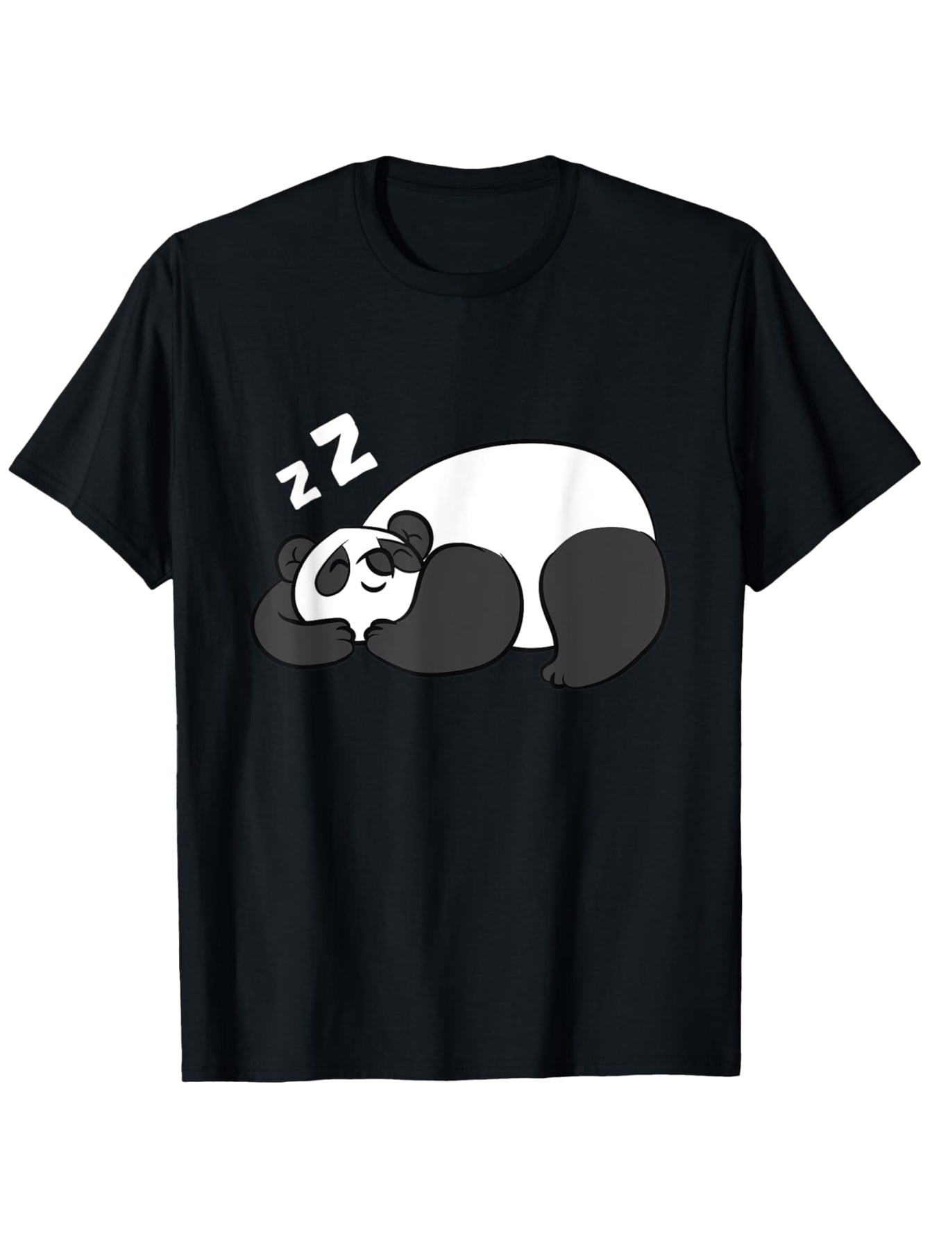Men's Graphic T-Shirt Sleepy Peaceful Bamboo Grove Panda