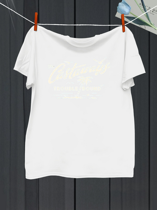 Men's Graphic T-Shirt Palm Tree & Ocean