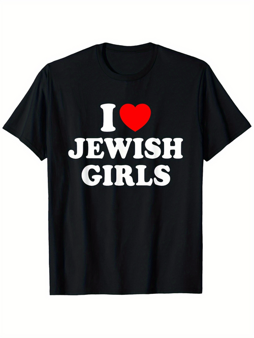 Men's Graphic T-Shirt I Love Words In Bold Letter Font Centered On Black Shirt