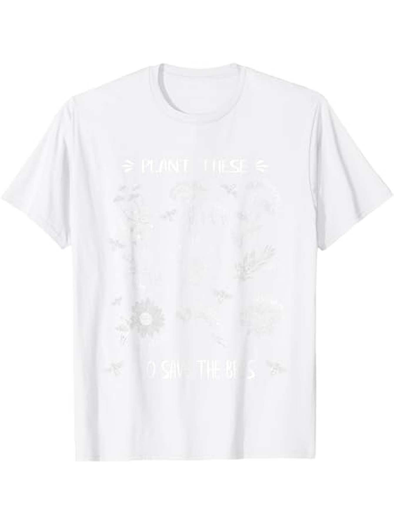 Men's Graphic T-Shirt Blossoming Dandelions Among Gentle Breeze White Flowers