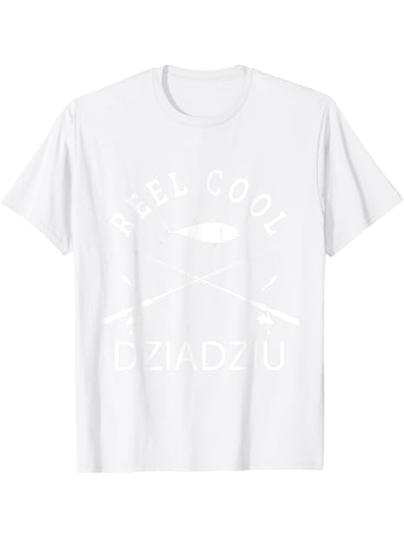 Men's Graphic T-Shirt Reel Cool With Fishing Rods And Lure Graphic T Shirt