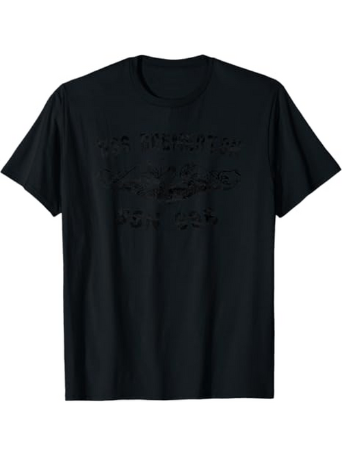 Men's Graphic T-Shirt USS Bremerton SSN 698 Attack Submarine Badge Vintage badge