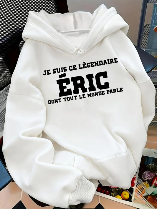 Women's Graphic Hoodie ERIC Front Print