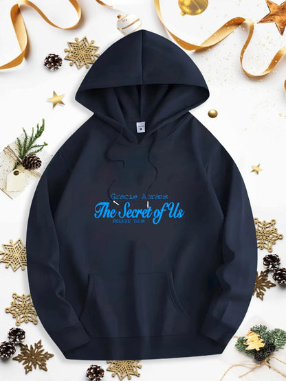 Men's Graphic Hoodie Dreams Always Become The Secret Of Us Hoodie