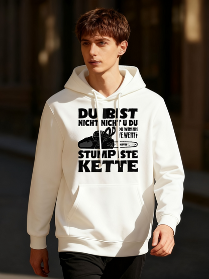 Men's Graphic Hoodie German text graphic