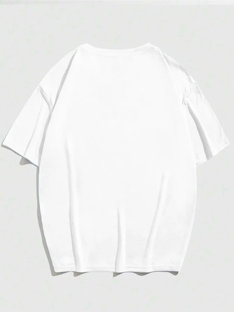 Women's Graphic T-Shirt Silhouetted Wildlife Among Acacia Trees On African Grassland Safari Scene